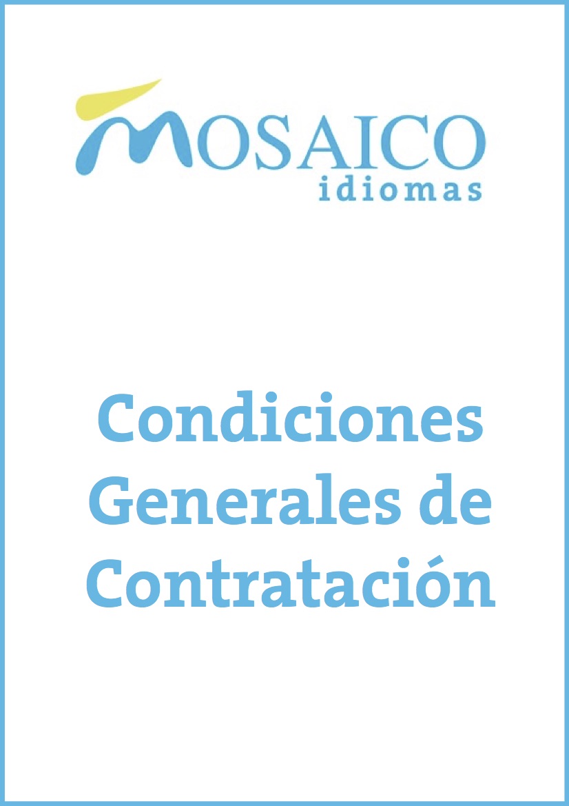 Condiciones Generales Mosaico Idiomas 2015